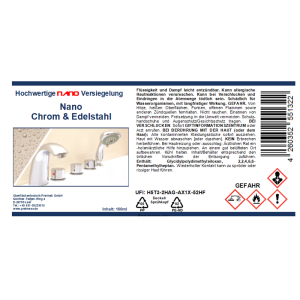 Nano Chrom & Edelstahl-Versiegelung 100ml