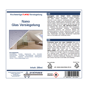 Nano Glas Versiegelung Set 3